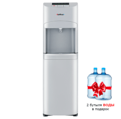 Кулер для воды с нижней загрузкой HotFrost 45AS Metallic